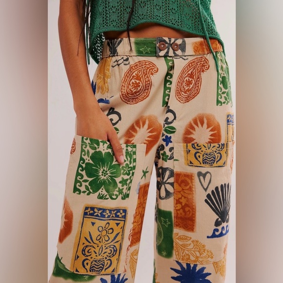 NWT Free People Seaside Pull On Pants